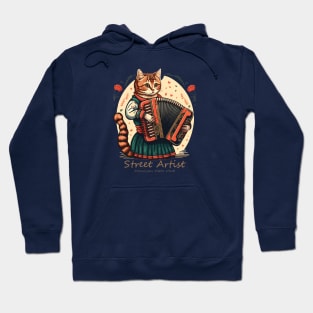 Street Artist Cat Hoodie